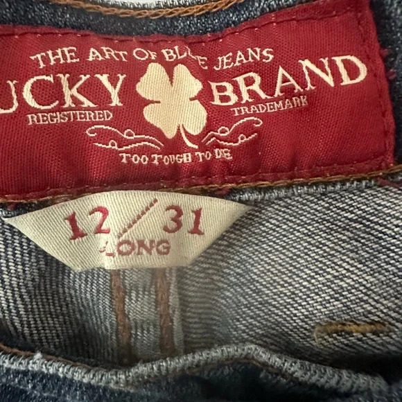 Lucky Brand Low Rise Jeans Sofia Boot. Size 12/31 long. - Picture 11 of 16